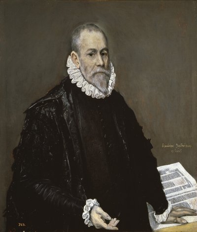 صورة الطبيب ، 1582-1585 بواسطة إل جريكو