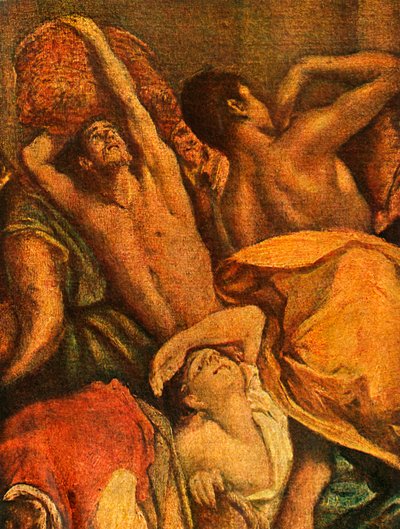طرد الدائنين من الهيكل ، c1600 ، 1938 بواسطة إل جريكو