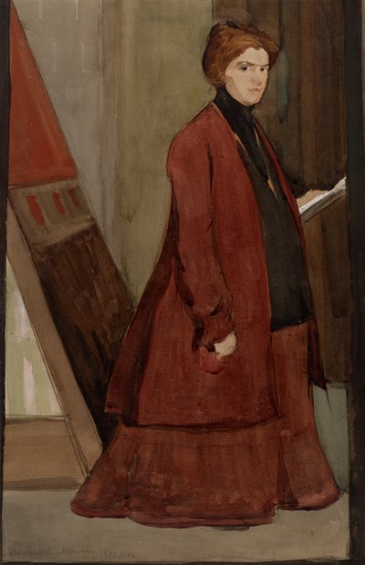 صورة ذاتية أثناء الحمل بواسطة إيلينا لوكش ماكوسكي