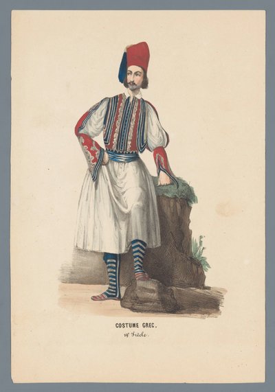 زي جريك. 19e Siècle (العنوان على الكائن) بواسطة ايليا الاسباني