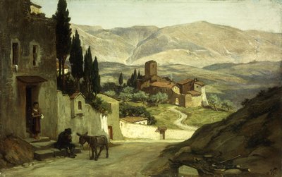 بالقرب من بيروجيا ، 1870 بواسطة اليهو فيدر