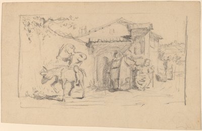 الابن والحمار ، ج. 1859. بواسطة اليهو فيدر