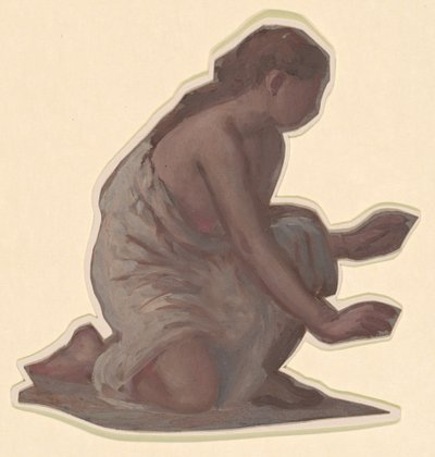 دراسة لاستحمام الفتيات اليونانيات ، ج. 1872. بواسطة اليهو فيدر