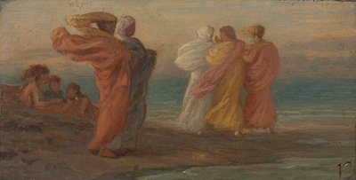 حفلة الموسيقى ، ج. 1875. بواسطة اليهو فيدر