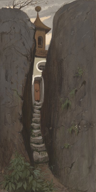 المزجج ، ج. 1877. بواسطة اليهو فيدر