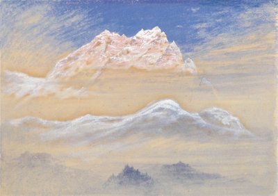 منظر الجبل: جزء من سلسلة جبال Terglon Alps كما يظهر بالقرب من Rudmannsdorf ، إيطاليا بواسطة إيليا والتون