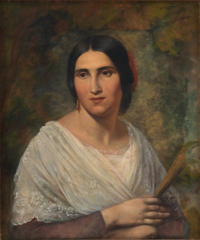 امرأة رومانية بواسطة Elisabeth Jerichau Baumann