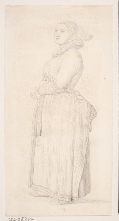 فتاة أماجر بواسطة Elisabeth Jerichau-Baumann