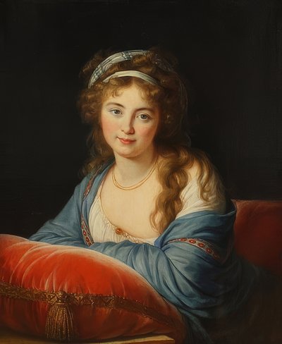 مجلس كاثرين فاسيلييفنا سكافرونسكايا. حوالي 1795-1796 بواسطة إليزابيث لويز فيجي ليبرون