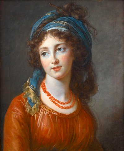 صورة لأجلي دي جرامون ، ني دي بوليجناك (1768-1812) بقلم ماري لويز إليزابيث فيجي ليبرون (فيجي ليبرون) (1755-1842) بواسطة إليزابيث لويز فيجي ليبرون