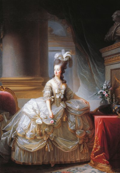 Portrait of Marie Antoinette (Vienna بواسطة إليزابيث لويز فيجي ليبرون