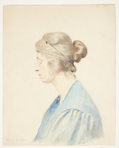صورة لأوليفيا هولم مولر (تمثال نصفي في الملف الشخصي) بواسطة Elise Konstantin Hansen