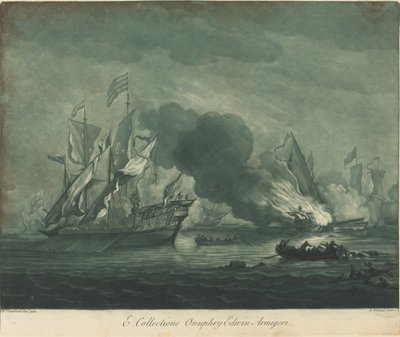 مشهد الشحن من مجموعة أونوفريج إدوين ، 1720. بواسطة إليشا كيركال