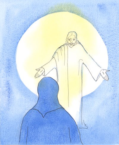 يسعد المسيح إذا أحب شخص ما أن يستقبله في القربان المقدس ، ويحب زيارته في خيمة الاجتماع ، ويحب أن يفعل مشيئته ، ويحب إخبار الآخرين عنه. ، 2004 (w - co) بواسطة إليزابيث وانج