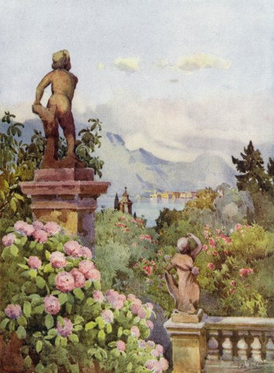 الكوبية ، Isola Bella ، Lago Maggiore (لون ليثو) بواسطة إيلا دو كين