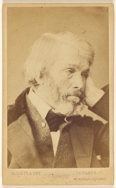 تي [هوماس] كارلايل (1795 - 1881) بواسطة إليوت وفري