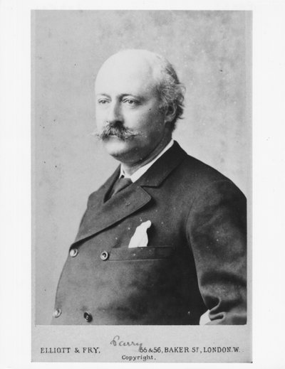 صورة السير هوبرت باري (1848-1918) بواسطة إليوت وفري ستوديو