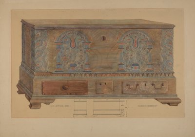 Pa .. صندوق ألماني بواسطة إلمر جي أندرسون