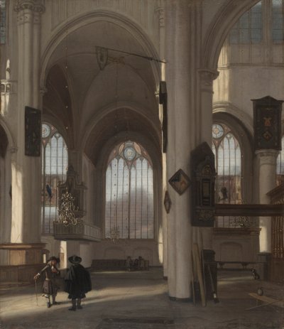 داخل الكنيسة ، ج. 1680. بواسطة إيمانويل دي ويت