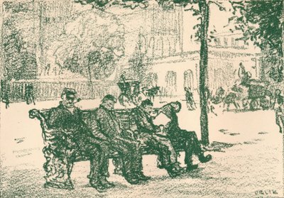 على جسر فيكتوريا ، 1898 بواسطة إميل أورليك