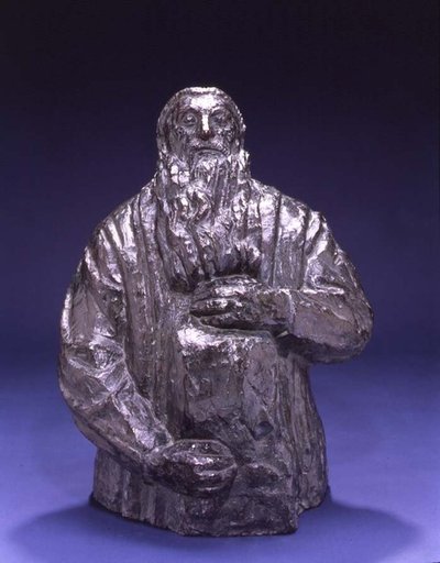 صورة تمثال نصفي لرودين (1840-1917) بعد عام 1909 (برونزية) بواسطة إميل أنطوان بورديل