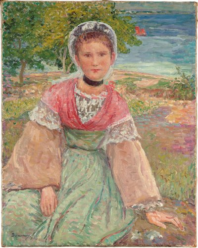يونغ بريتون ، 1895 (زيت على قماش) بواسطة اميل الفريد ديزوناي