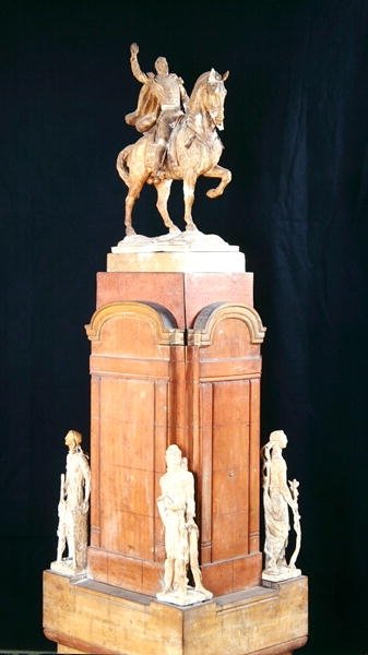 ماكيت عن النصب التذكاري للجنرال كارلوس ماريا دي ألفير (1788-1852) (الخشب والجص) بواسطة إميل أنطوان بورديل