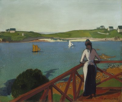 بعد الظهر في سان برياك. 1887 بواسطة اميل برنارد