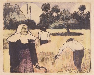 The Harvester من سلسلة Les Brettoneries بواسطة اميل برنارد