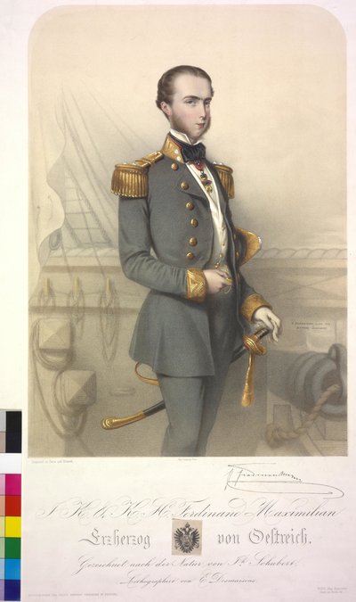 فرديناند ماكسيميليان أرشيدوق النمسا بواسطة اميل ديمايسونز