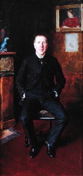 صورة لإرنست كوكلين (1848-1909) 1889 بواسطة Emile Friant