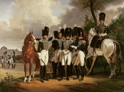صورة للجنرال ماركيز دي تالهوت روي ، 1818-1919 بواسطة إميل جان هوراس فيرنيه
