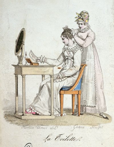 The Dressing Table ، c.1816 بواسطة إميل جان هوراس فيرنيه