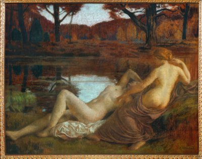 The Dryads بواسطة ماري أوغست اميل رينيه مينارد