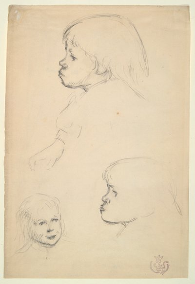 دراسات الطفل بواسطة Emile Schuffenecker