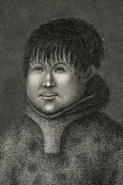 جون ساكوز ، من جاكوب ساوند ، غرينلاند ، أول Esquimaux معروف في هذا البلد ، 1816 بواسطة إميليا أندرسون