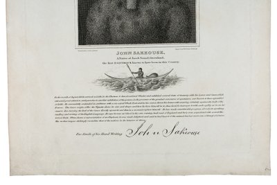 جون ساكوز ، من جاكوب ساوند ، غرينلاند ، أول Esquimaux معروف في هذا البلد ، 1816 بواسطة إميليا أندرسون
