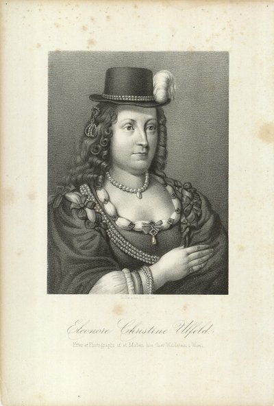 ليونورا كريستينا ، الكونتيسة أولفيلدت 1621-1698 ، 1867. بواسطة إميليوس ديتليف بيرنتزن