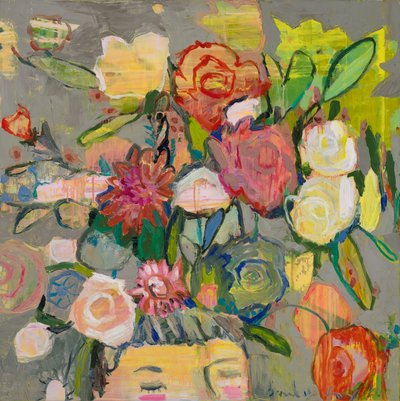 الأم لود، 2021 (زيت على قماش) بواسطة إميلي فوكس كينغ