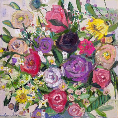 تذكار، 2023 (زيت على قماش) بواسطة إميلي فوكس كينغ