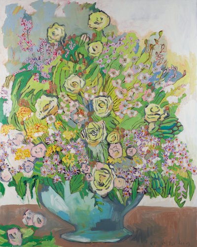 روث، 2016 (زيت على قماش) بواسطة إميلي فوكس كينغ