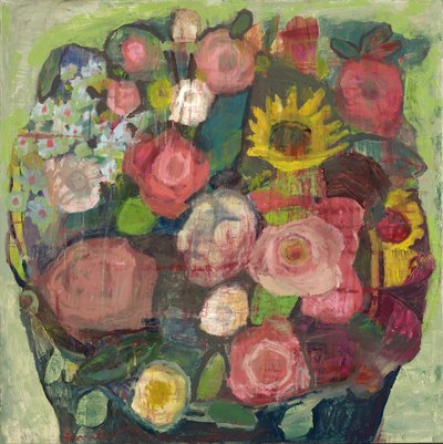 عرض، 2024 (زيت على قماش) بواسطة إميلي فوكس كينغ