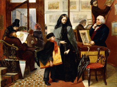 رسم تخطيطي لـ "بلا اسم ولا صديق" ، ص 1857 بواسطة إميلي ماري أوزبورن