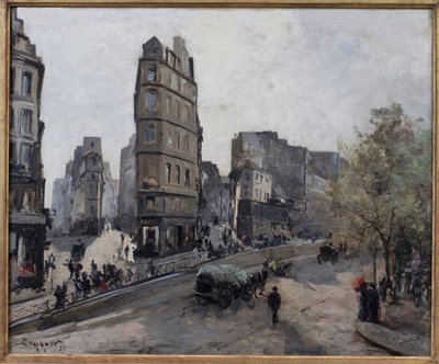 Rue de la Lune ، و Beauregard و de Clery ، وإطلالات على Boulevard Saint Denis في باريس بواسطة إيمانويل لانسير