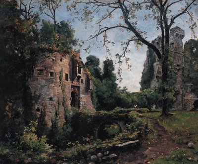 The Bastion des Ormes ، داخل قصر Château de Clisson بواسطة إيمانويل لانسير