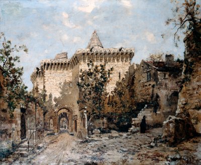 باب كورديليير والقلعة ، 1891 بواسطة إيمانويل لانسير