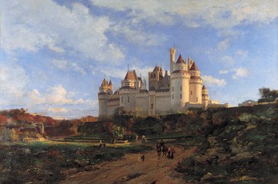 قلعة بييرفوندس. حوالي عام 1868 (زيت على قماش) بواسطة إيمانويل لانسير
