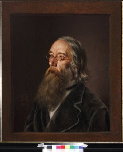 صورة لفاسيلي أليكسييفيتش يلاجين (إيلاغوين) (1818-1879) par دميترييف مامونوف ، إيمانويل ألكساندروفيتش (1824-1880). زيت على قماش بواسطة ايمانويل الكسندروفيتش دميترييف مامونوف