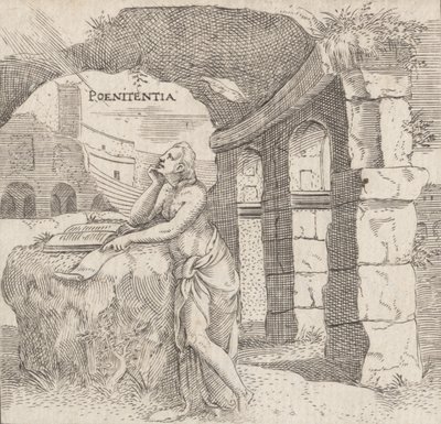 الندم ، كاليفورنيا. 1545-50. بواسطة Enea Vico