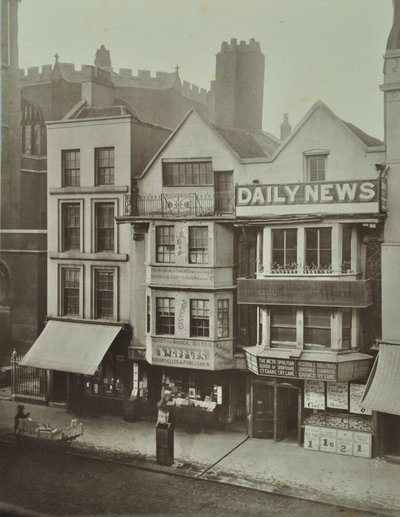 185 شارع فليت ، مدينة لندن ، 1884 بواسطة مصور انجليزى